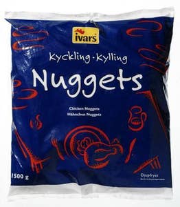 Ivars Kyckling Nuggets Fryst