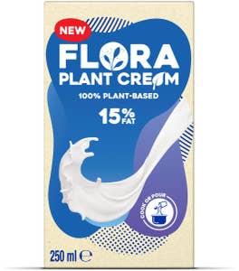 Flora Plant Cre+m Växtbaserad 15%