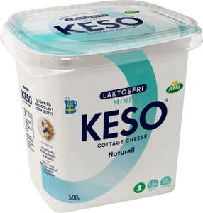 KESO® Cottage Cheese Naturell Mini 1,5% Laktosfri