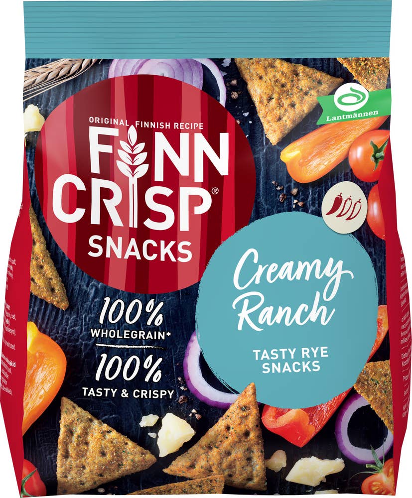 Finn Crisp Snacks Creamy Ranch