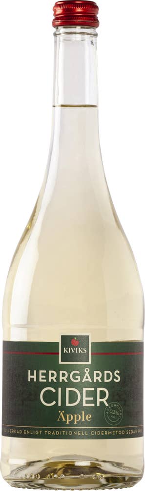 Kiviks Herrgårdscider Äpple Alkoholfri 0,3%