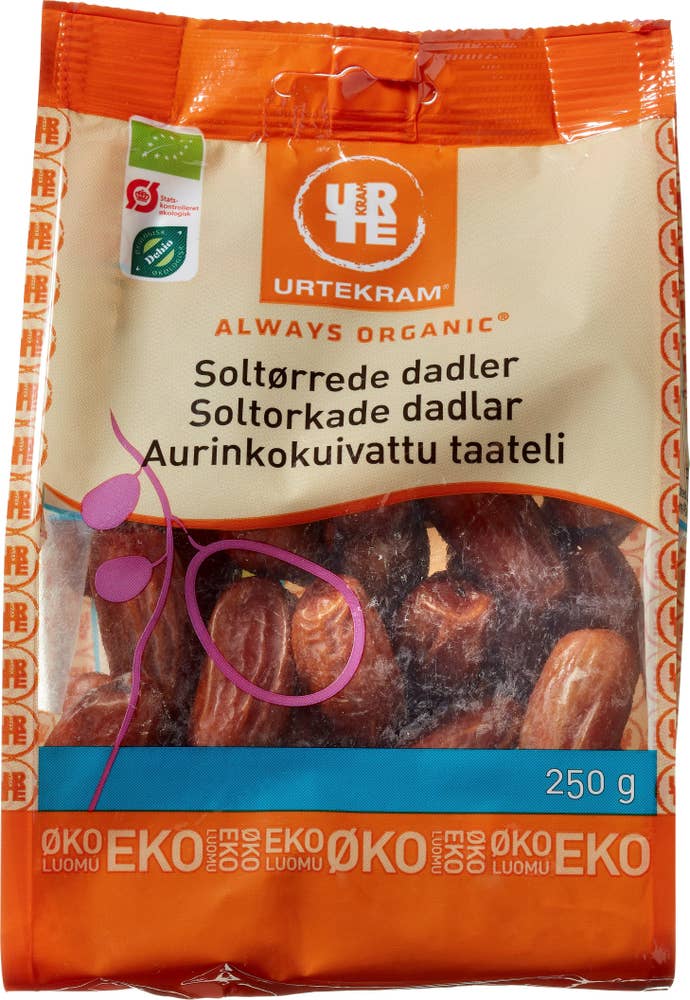 Urtekram Dadlar Soltorkade EKO Urtekram