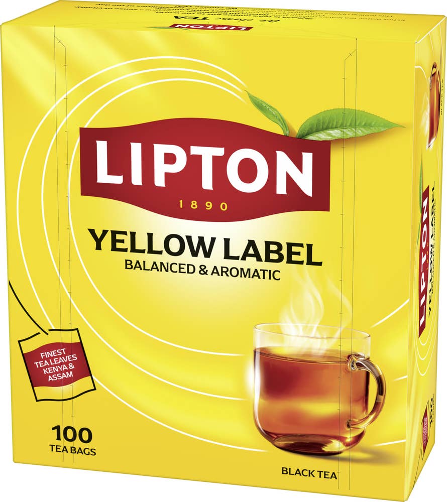 Lipton Svart Te Yellow Label