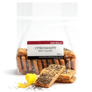 Olof Viktors Citronsnitt med Vallmo