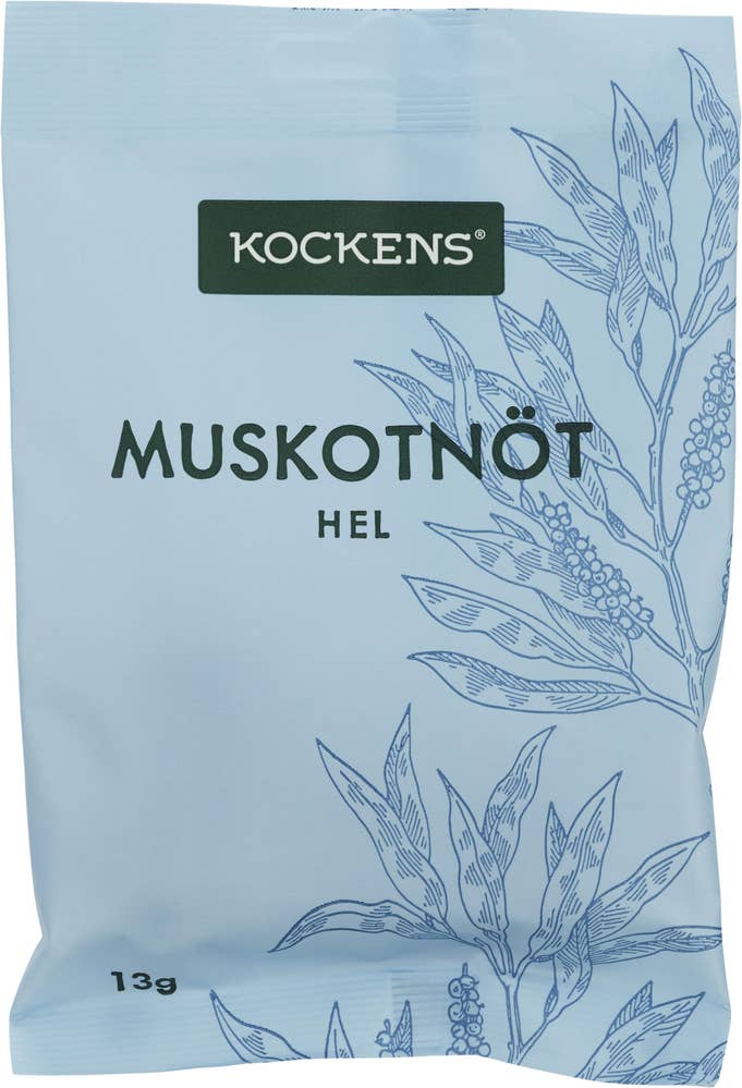 Kockens Muskotnöt Hel