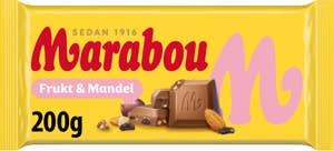 Marabou Chokladkaka Frukt & Mandel