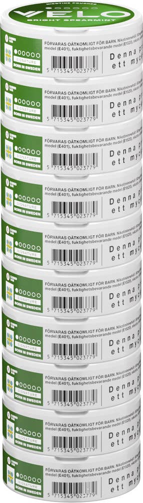 VELO Snus Bright Spearmint Mini