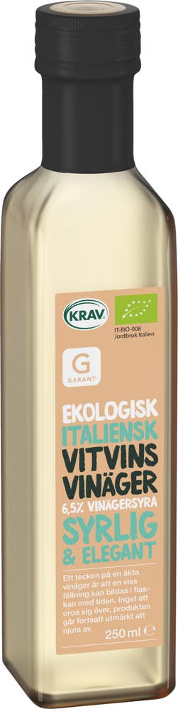 Garant Eko Vitvinsvinäger EKO/KRAV