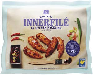 Garant Innerfilé av Svensk Kyckling Fryst