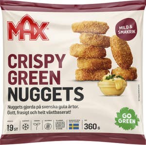 Max Nuggets Crispy Green Fryst