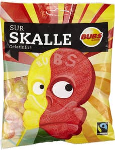 Bubs Godis Sur Skalle