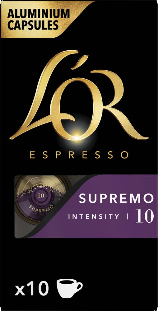 L'Or Supremo 10 Kaffekapslar
