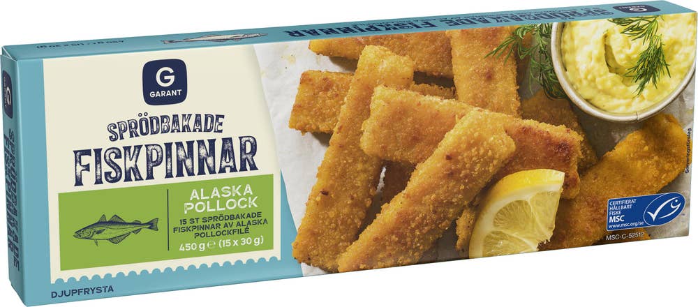 Garant Fiskpinnar Frysta MSC