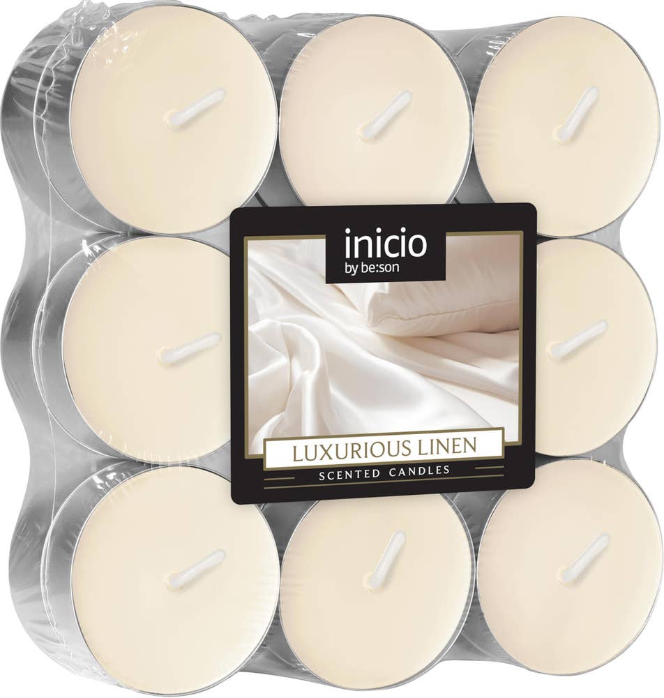 Inicio Doftvärmeljus Luxurious Linen 4h