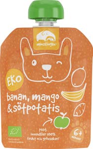 Minstingen Klämmis Banan, Mango & Sötpotatis +6M EKO