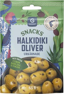 Garant Snacksoliver Halkidiki med Örter