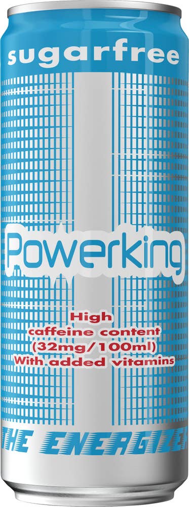 Powerking Energidryck Sockerfri
