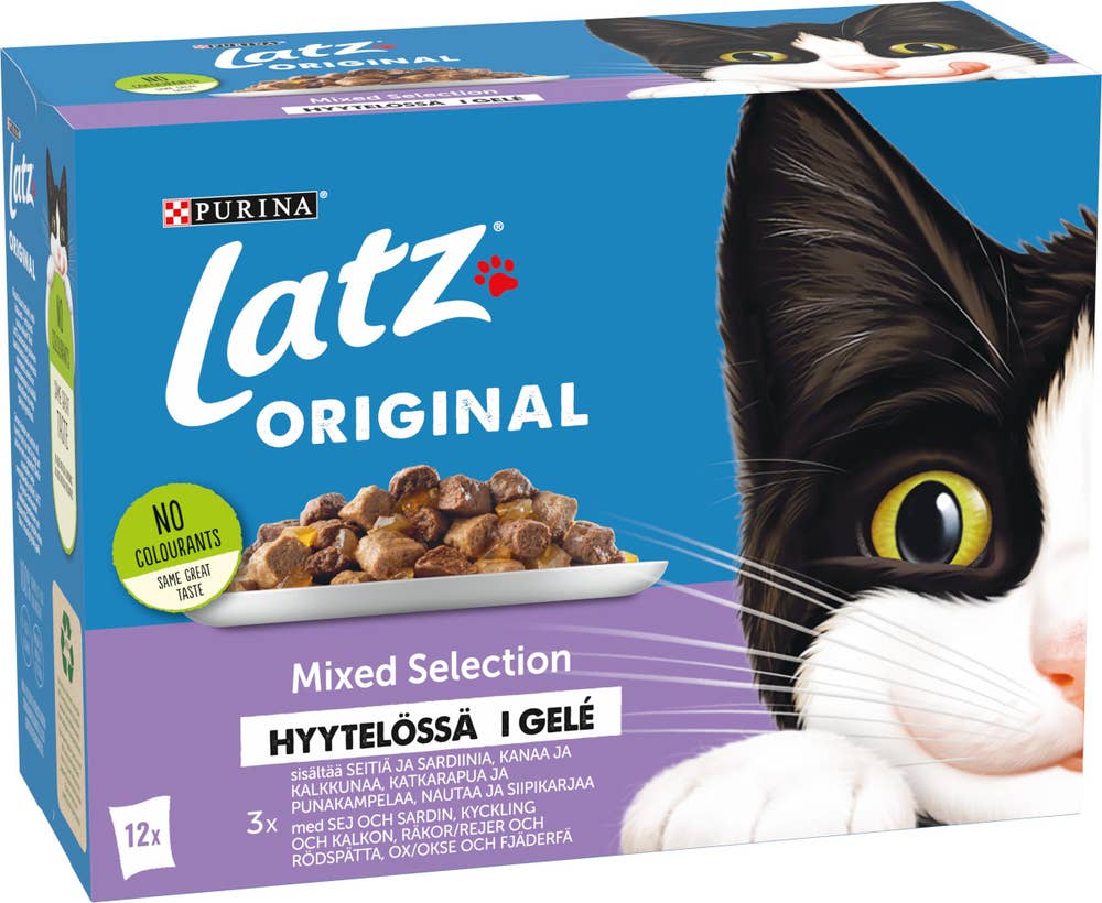 Latz Kattmat Original Gelé Mixed Selection 12x85g