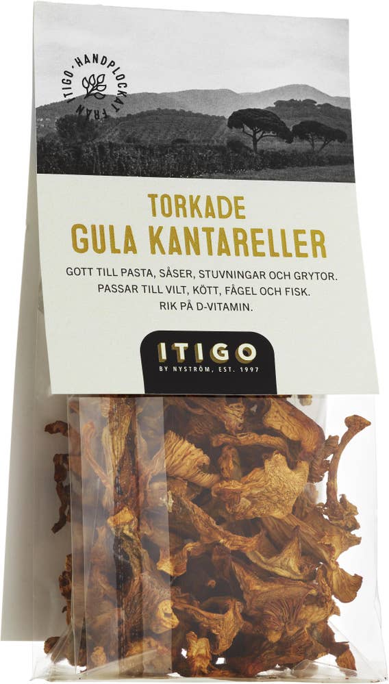 ITIGO Gul Kantarell Torkad