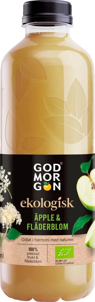 God Morgon® Juice Äpple & Fläderblom EKO