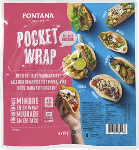 Fontana Pocket Wrap 4x55g