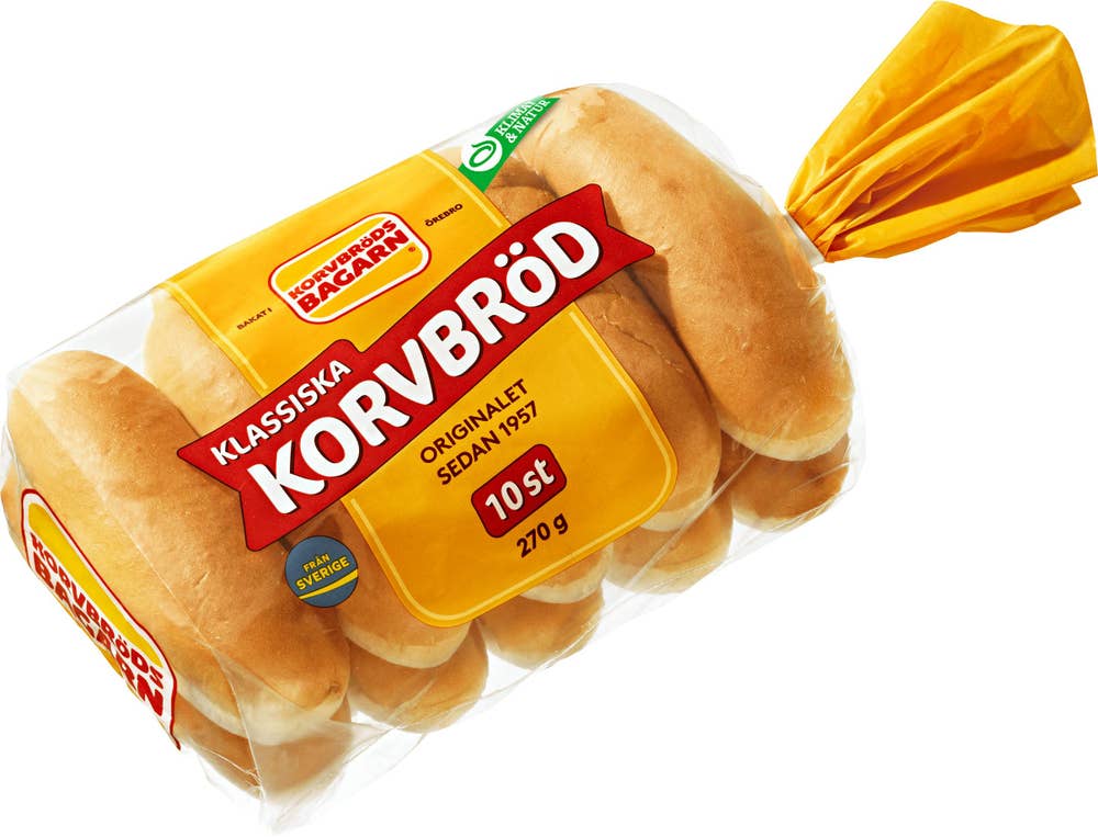 Korvbrödsbagarn Korvbröd 10-p