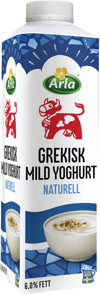 Arla Ko® Grekisk Yoghurt Mild 6% Naturell