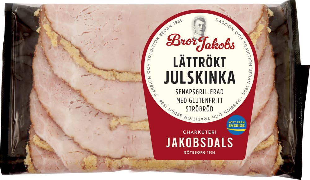 Jakobsdals Bror Jakobs Julskinka Lättrökt