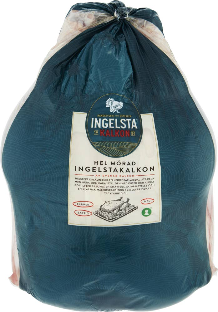 Ingelsta Kalkon Kalkon Fryst Viktspann 3-6 kg