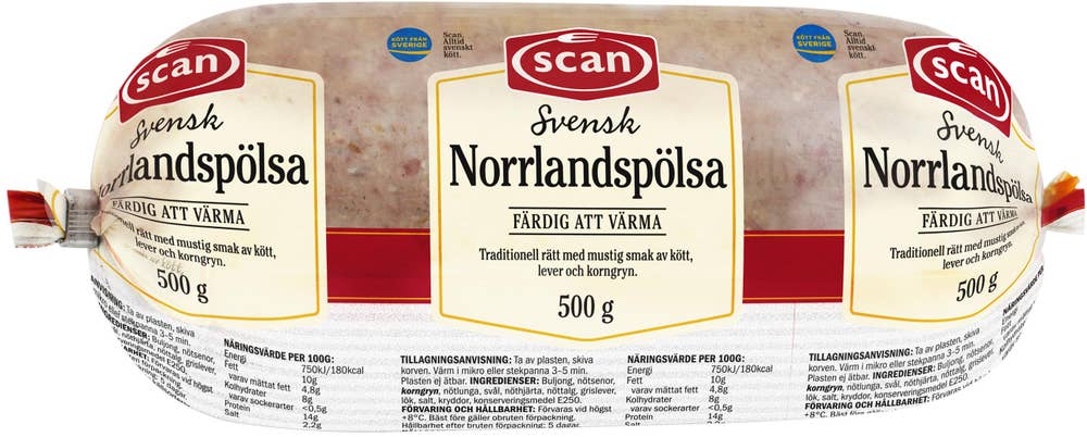Scan Norrlandspölsa