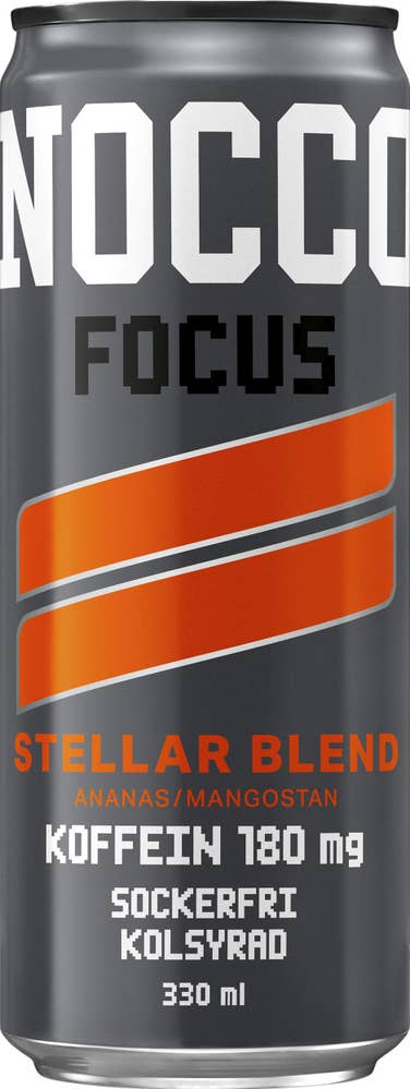 Nocco Energidryck Focus Stellar Blend Ananas/Mangostan Sockerfri