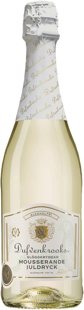 Dufvenkrooks Mousserande Juldryck Glöggkryddad Allkoholfri 0,5%