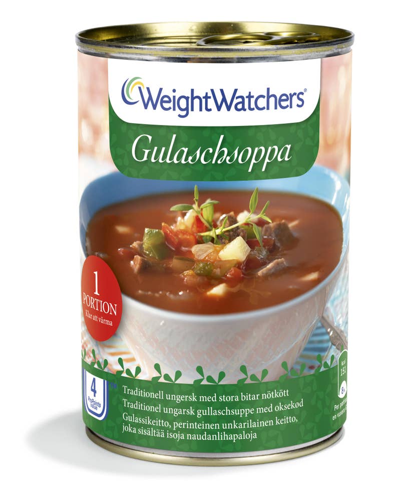 Weight Watchers Gulaschsoppa