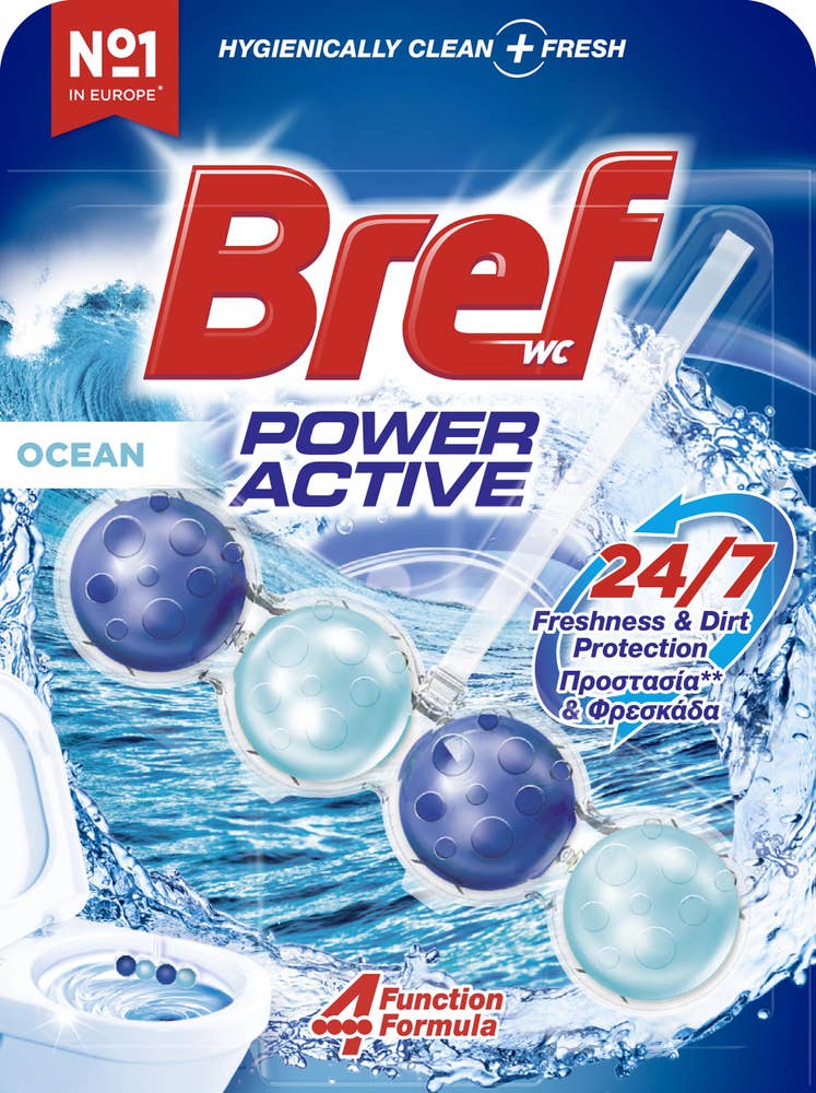 Bref Power Active Ocean Toalettblock