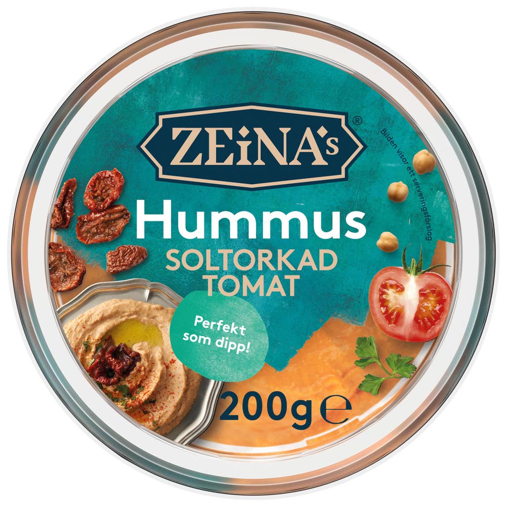 Zeinas Hummus Soltorkad Tomat