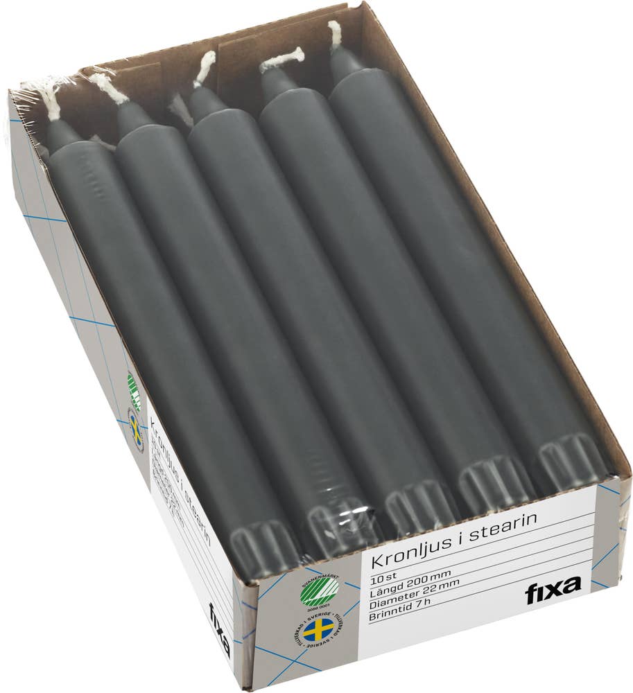 Fixa Kronljus Grön 20cm