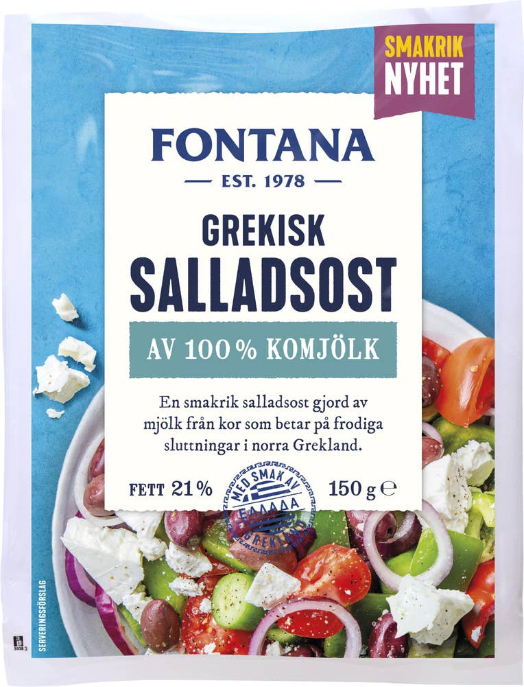 Fontana Grekisk Salladsost 21%