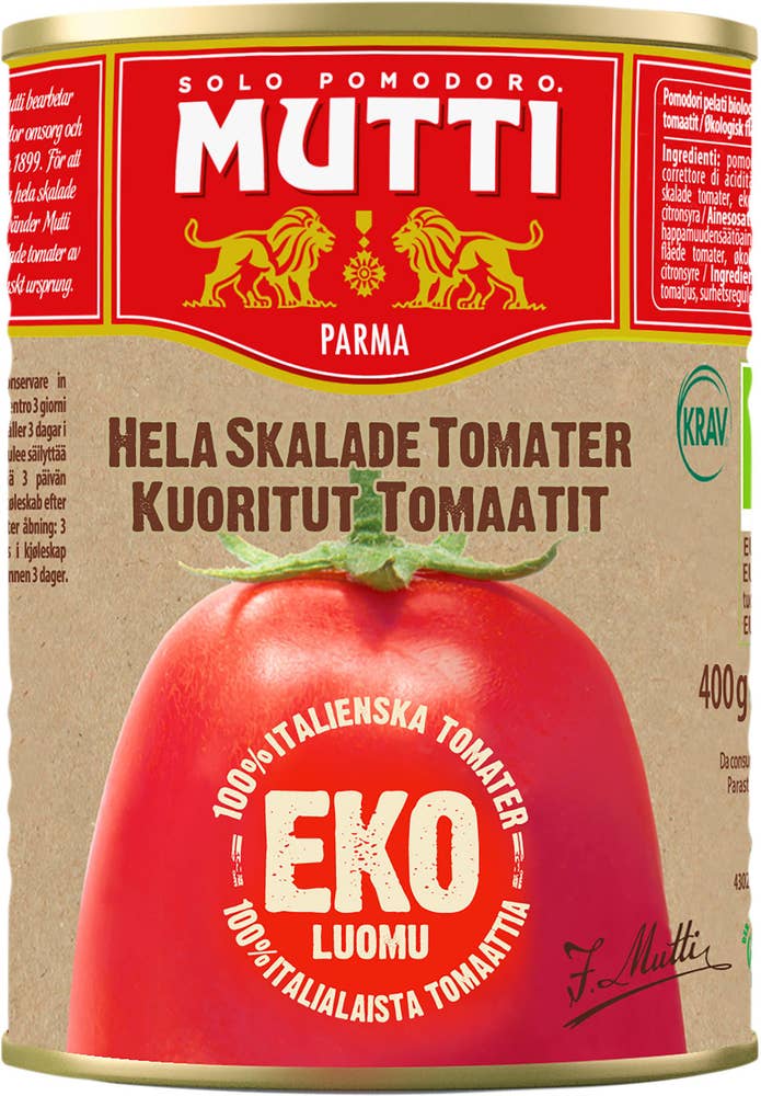 Mutti Hela Skalade Tomater EKO