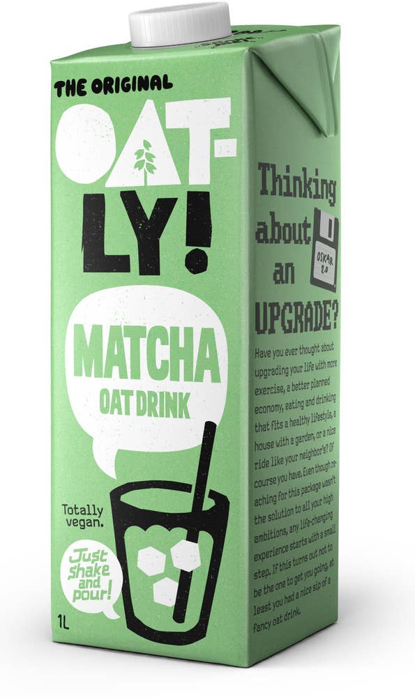 Oatly Havredryck Matcha 2,8%