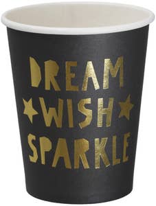 Hedlundgruppen Mugg Svart med Guldtext 260ml