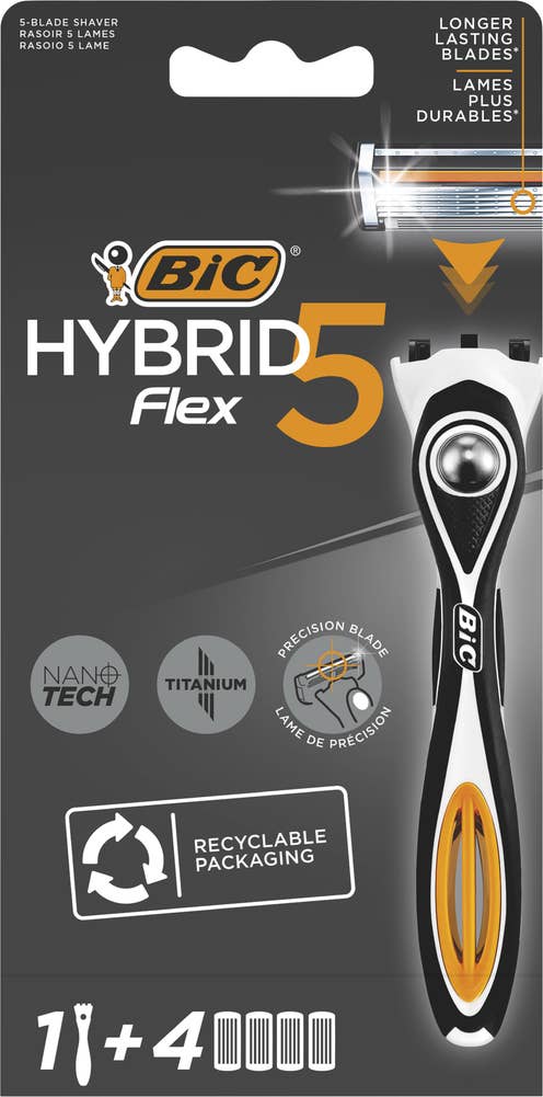BIC Rakhyvel Hybrid 5 Flex 1+4-p