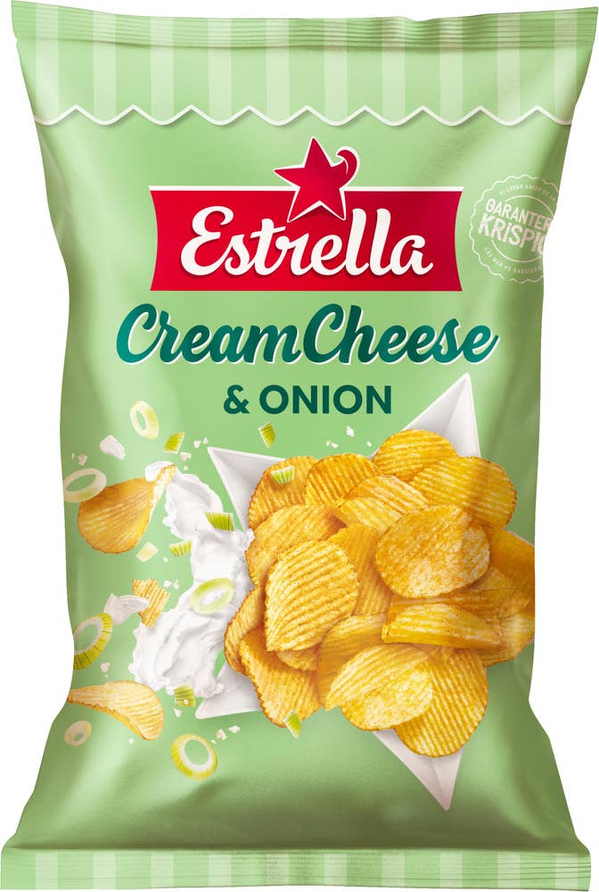 Estrella Chips Cream Cheese & Onion