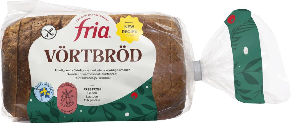 Fria Vörtbröd Glutenfri Fryst