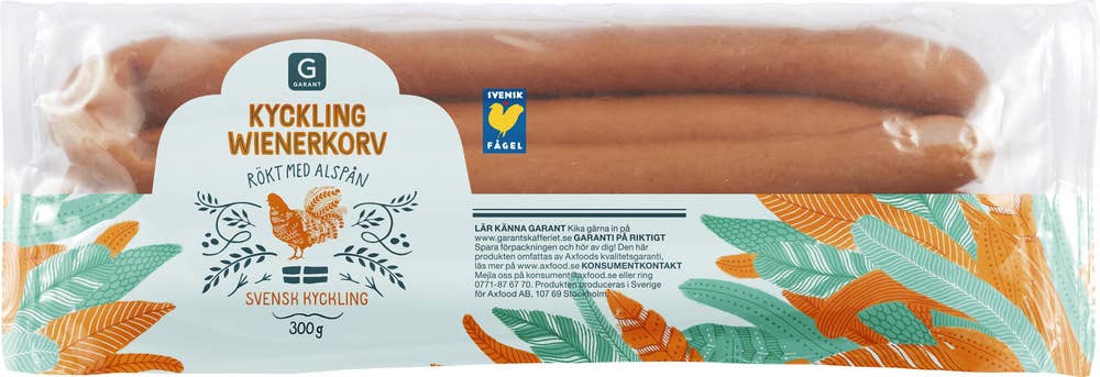 Garant Wienerkorv Kyckling