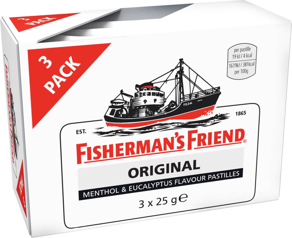 Fisherman´s Friend Halstabletter Original 3x25g