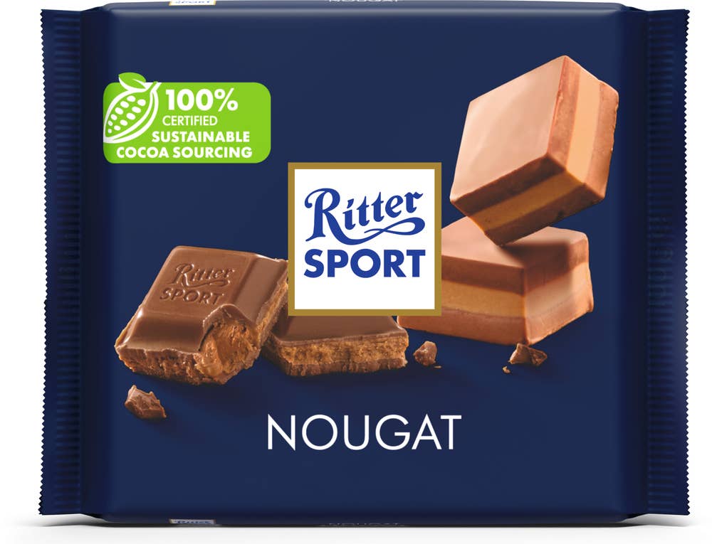 Ritter Sport Mjölkchoklad Nougat