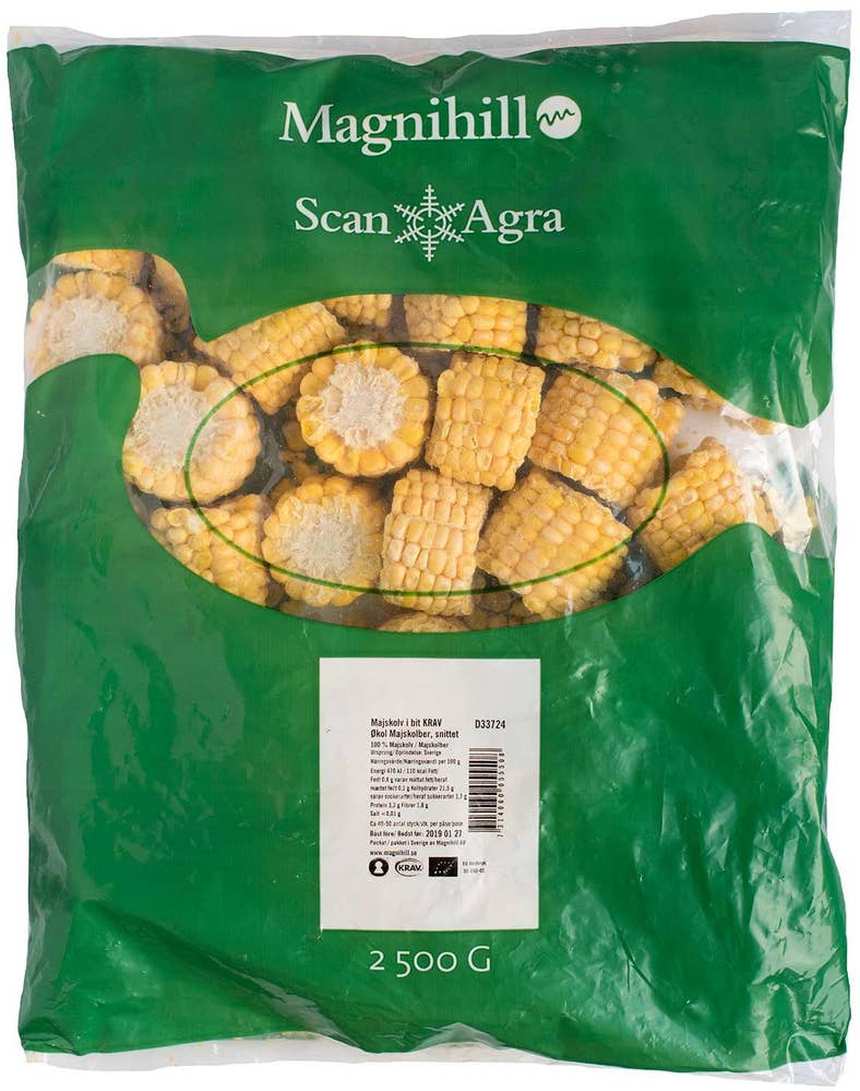 Magnihill Majskolv i bit EKO/KRAV Fryst