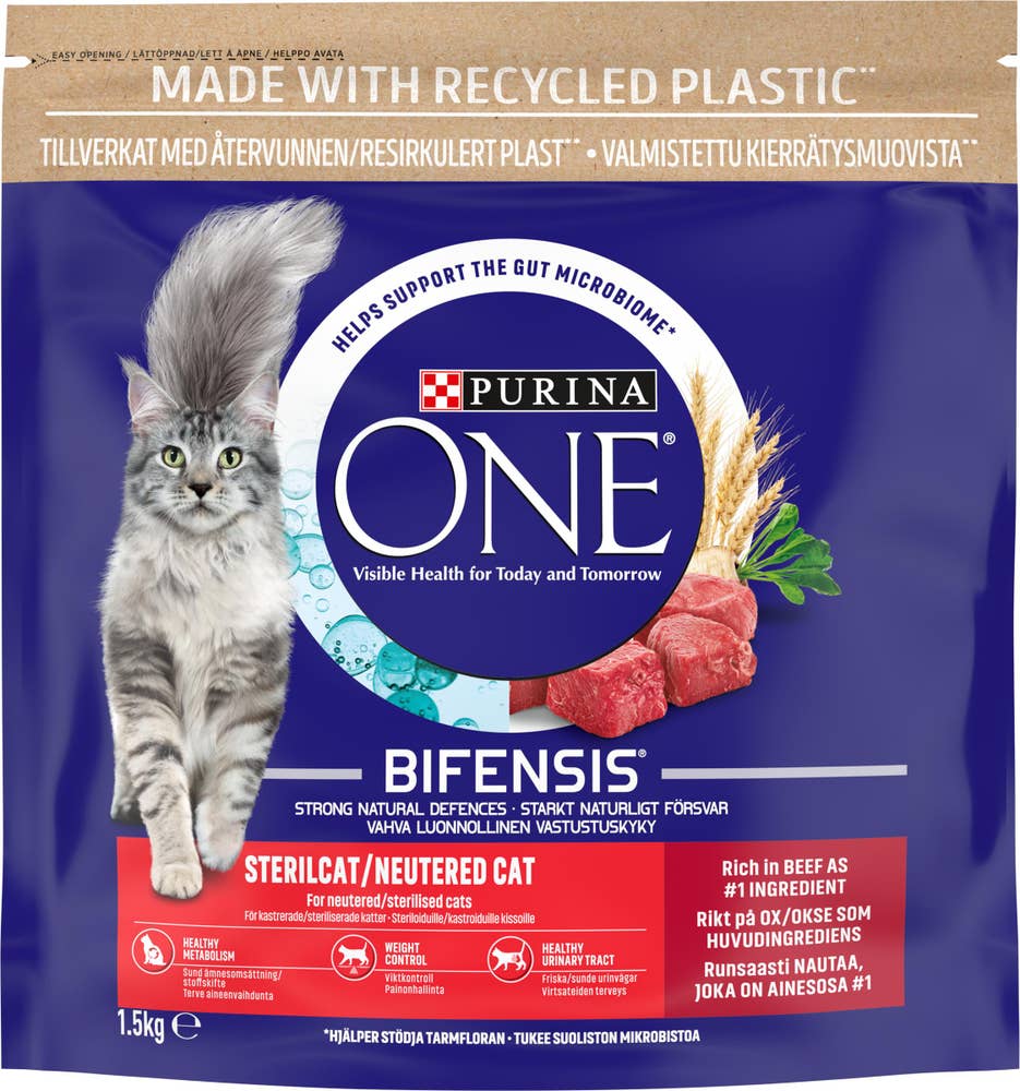 Purina ONE Kattmat Ox Steriliserad