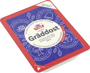 TINE Gräddost Skivad 38%
