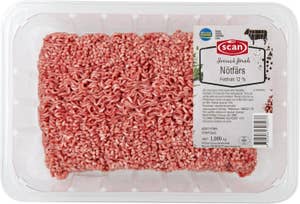 Scan Nötfärs 12%